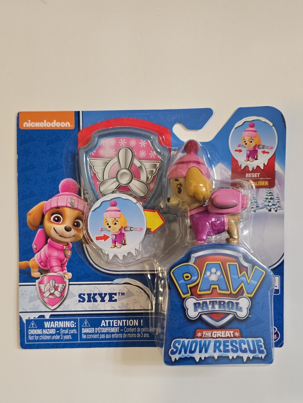 Nickelodeon Skye Figure - Pink and Silver Winter Outfit